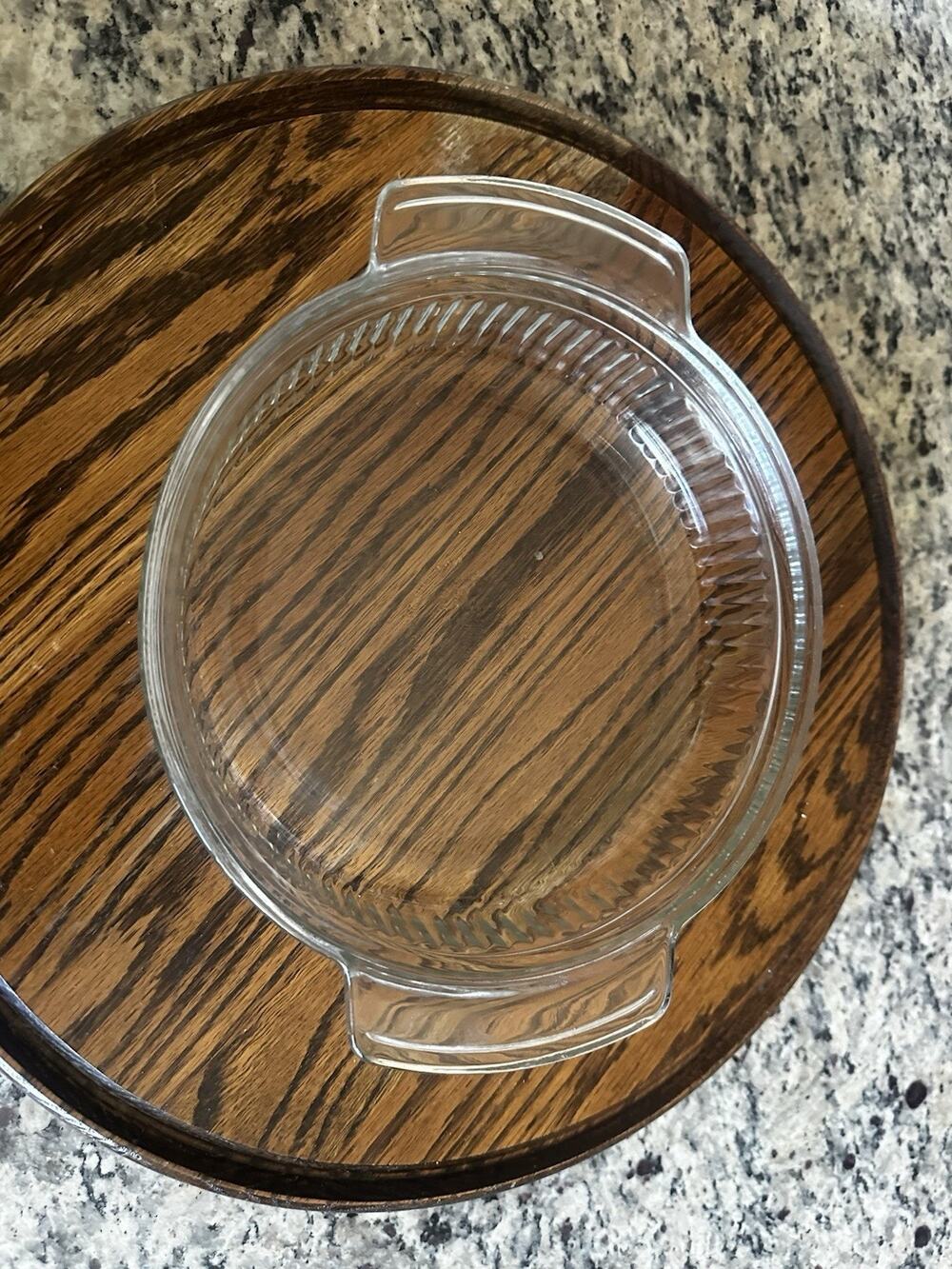 Anchor Hocking Clear Glass Ovenware Round 8.5” 1.5-Quart Casserole Dish